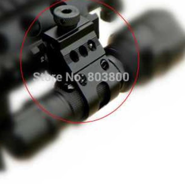 Gun Mount Senter 25.4mm