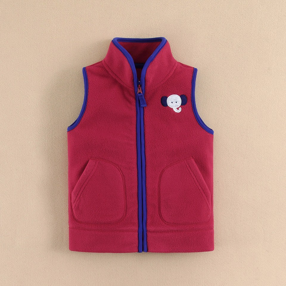 KID VEST ELEPHANT RED / JAKET KUTUNG / MOM&amp;BAB
