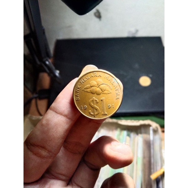 Koin Malaysia 1 dollar