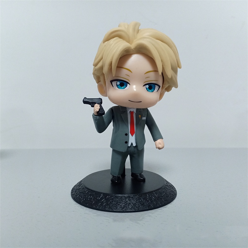 6pcs/set Spy x Family Anime Figure Anya Forger/Yor Forger/Loid Forger Action Figure Thorn Princess/007 Figurine Doll Toy