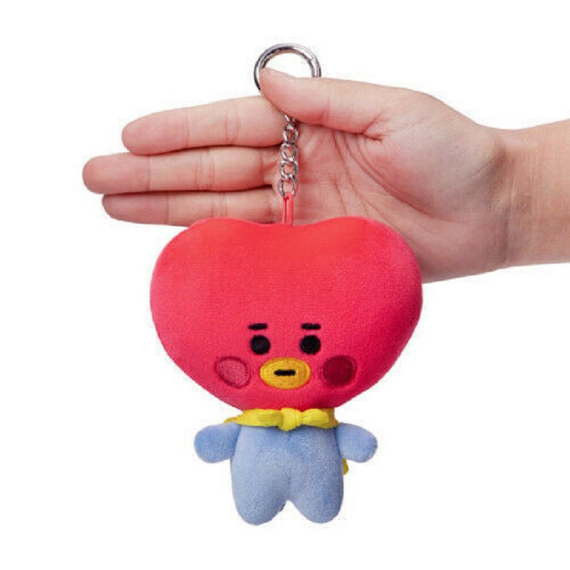 11 cm Korea Grup Idola Boneka Mewah Gantungan Kunci TATA Chimmy Koya Peripherals Lembut Mainan Tas Liontin Dekorasi