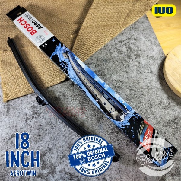 Wiper Blade Mobil BOSCH Aerotwin Plus 18 inchi (1pc) Satuan