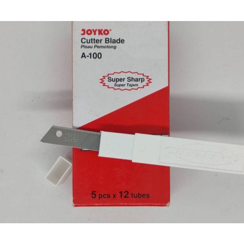 

Refill / isi cutter joyko A-100 cutrer blade per tube isi 5pcs