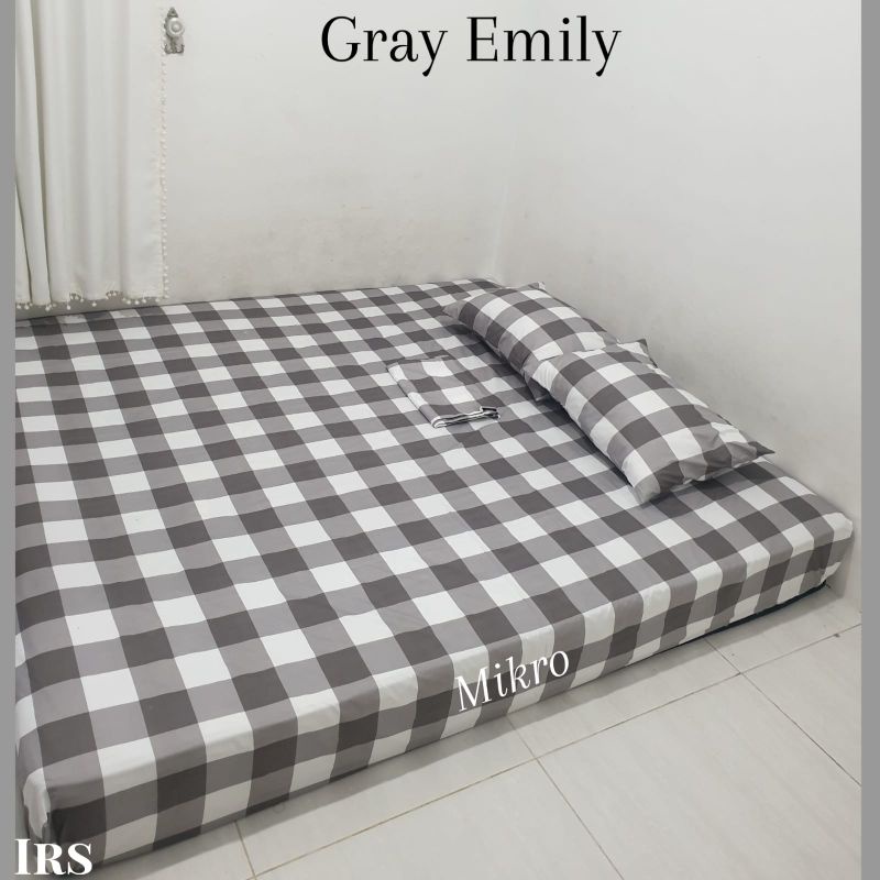 Sprei grey emily