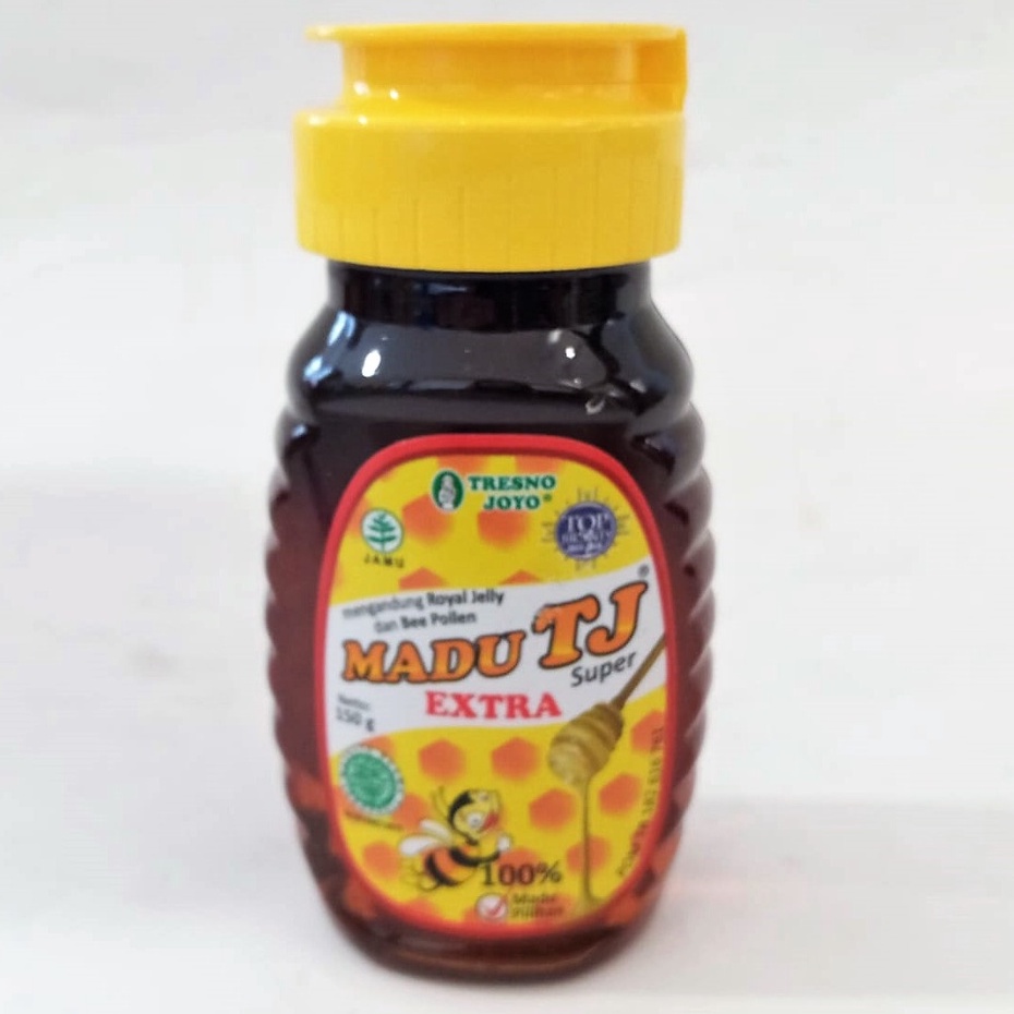 

MADU TJ SUPER EXTRA 150 GR / MENGANDUNG ROYAL JELLY DAN BEE POLLEN