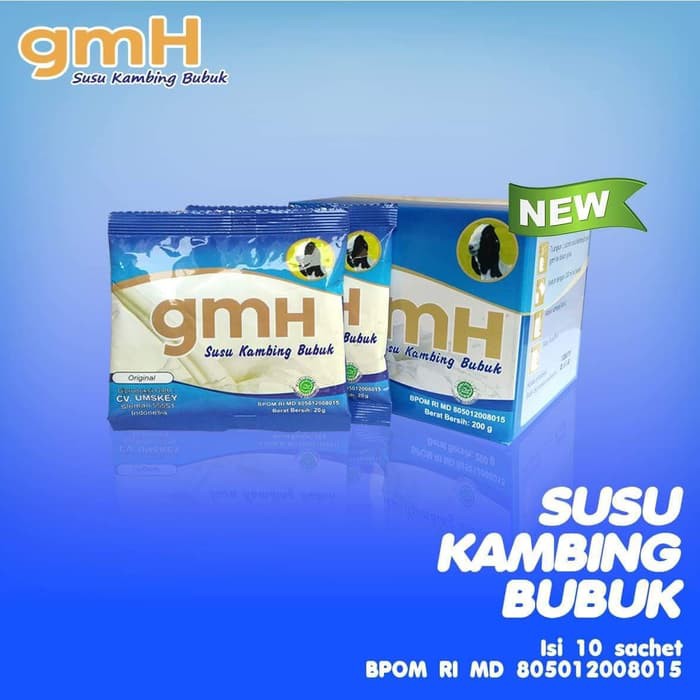 

Original Quality Susu Kambing Etawa GMH Harmoni- High Calcium 100%Asli