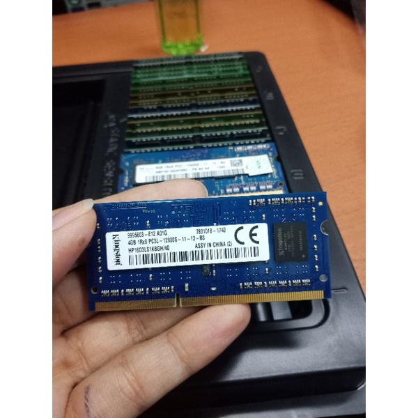 Ram laptop sodim 4gb ddr3 pc3-10600S hynix, samsung, skhynix, elpida hingst