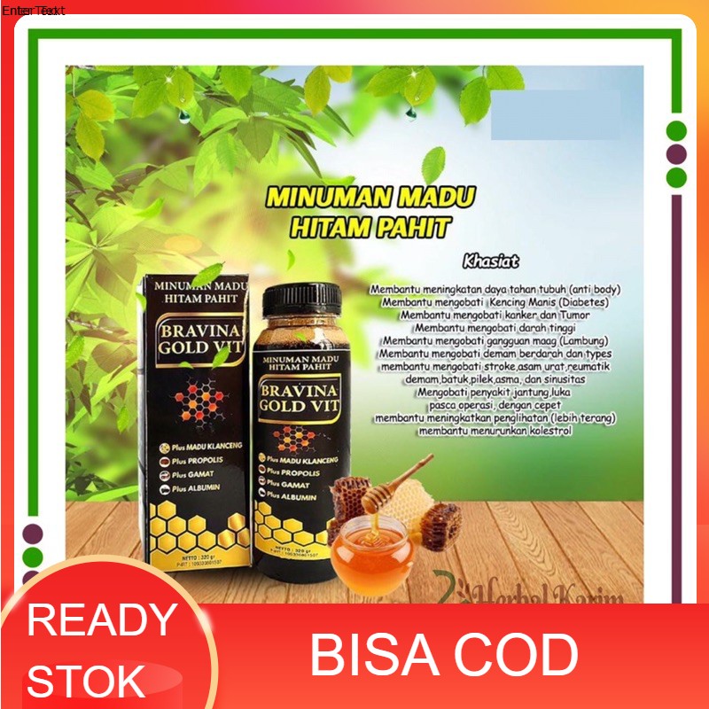 

MADU BRAVINA GOLD VIT HITAM PAHIT