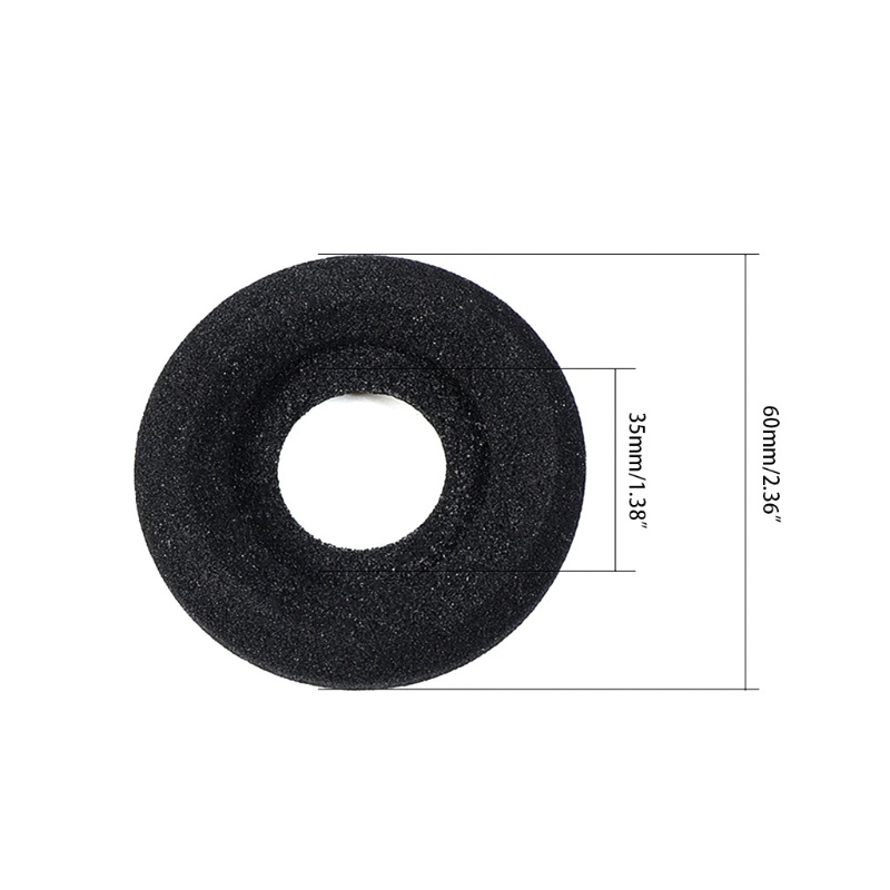 Cre Bantalan Spons Pengganti Untuk Headset SC60 USB M-L