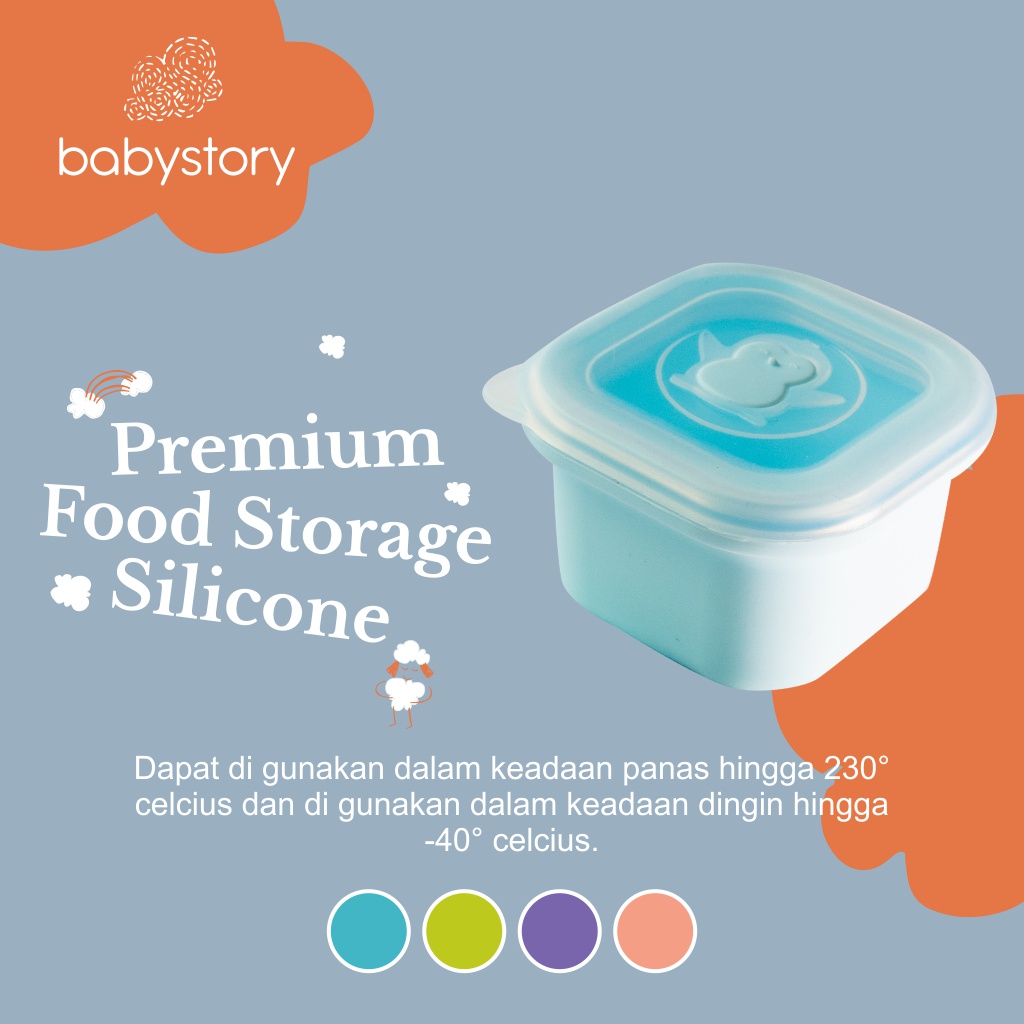 Baby Food Container mpasi wadah mpasi bayi wadah penyimpanan mpasi perlengkapan mpasi
