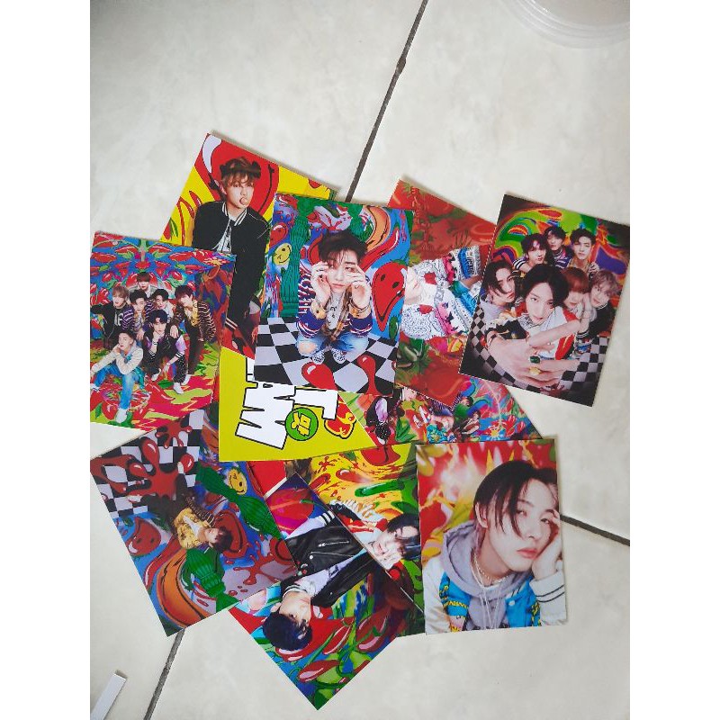 Stiker nct dream hot sauce crazy ver