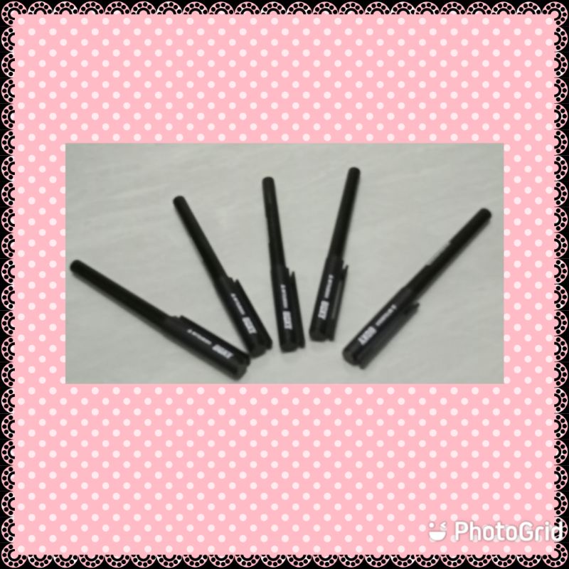 Pen Waterproof Ballpoint Tahan Air Ballpoint Anti Air Warna Hitam