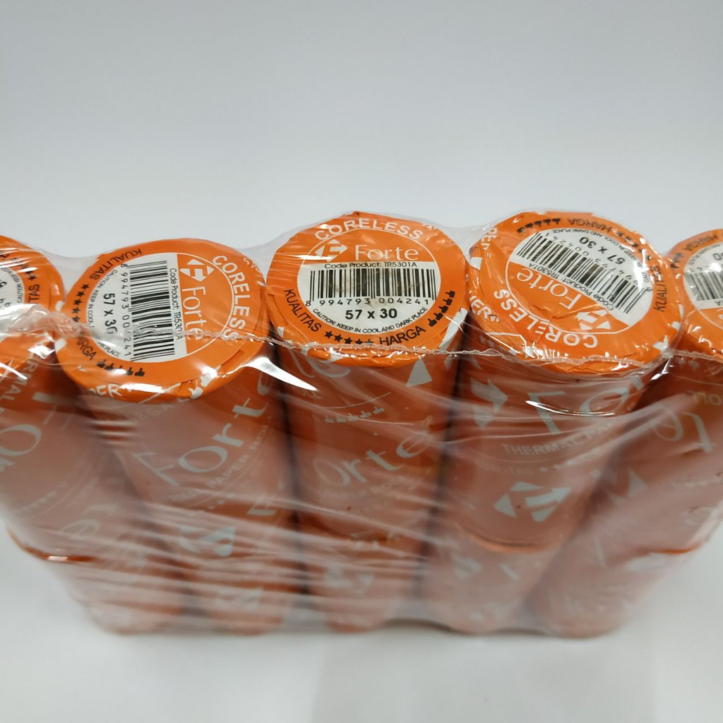 

Kertas Struk Thermal 57x30 isi 10 Roll Coreless