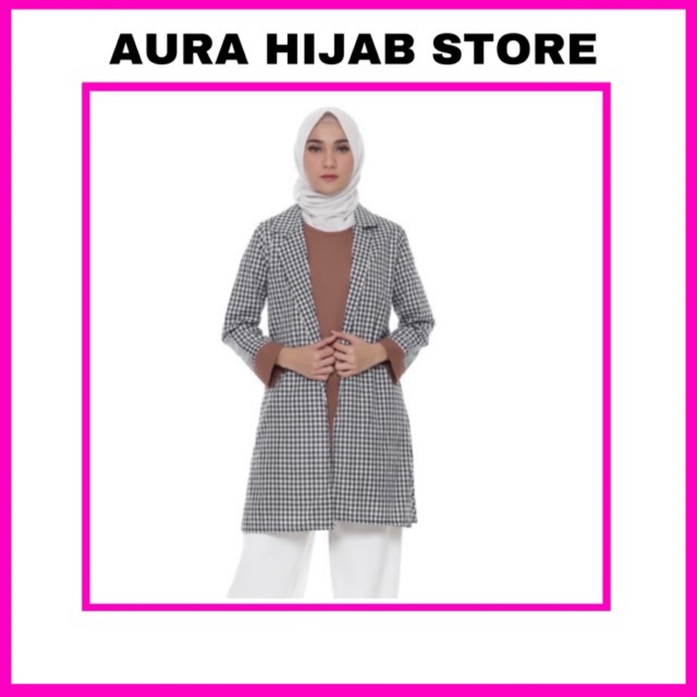Rompi Panjang Wanita Muslim Panjang Bahan Moscrepe Terbaru