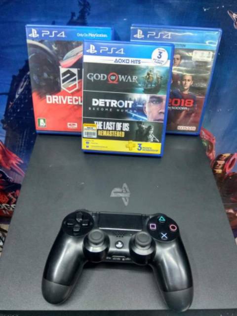 Sony ps4 pro ps 4 pro playstation 4 pro hdd 1 terra free 3 game siap pake offline only mulus