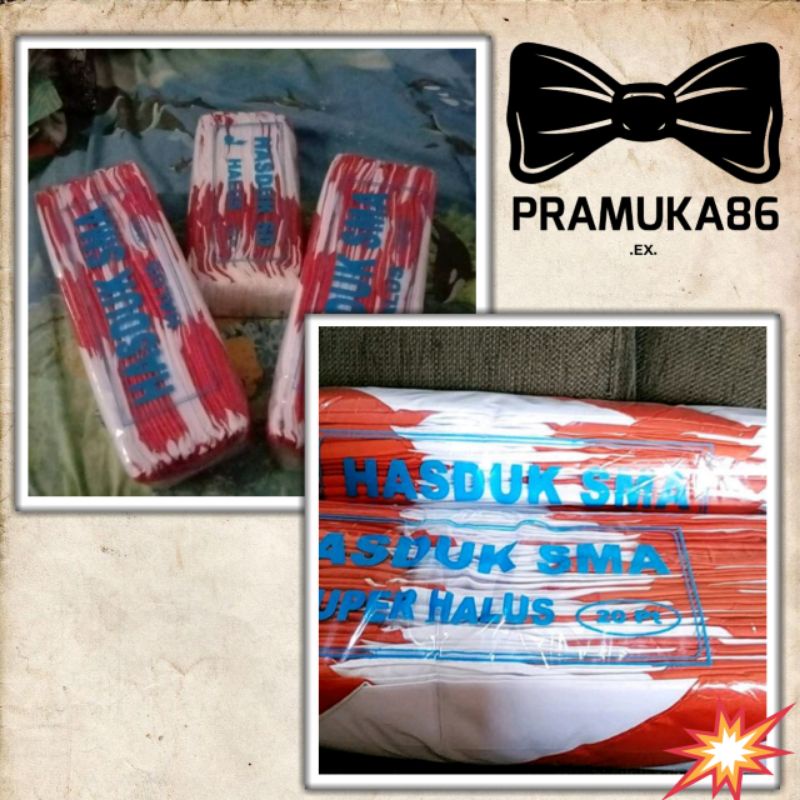 Hasduk Kacu Pramuka Ukuran SMA 1Kodi (20pcs) Grosir