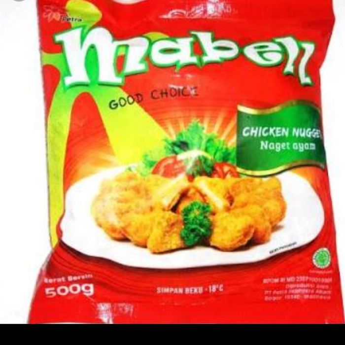 

Mabell chiken naget 250 beli 2 gratis 1