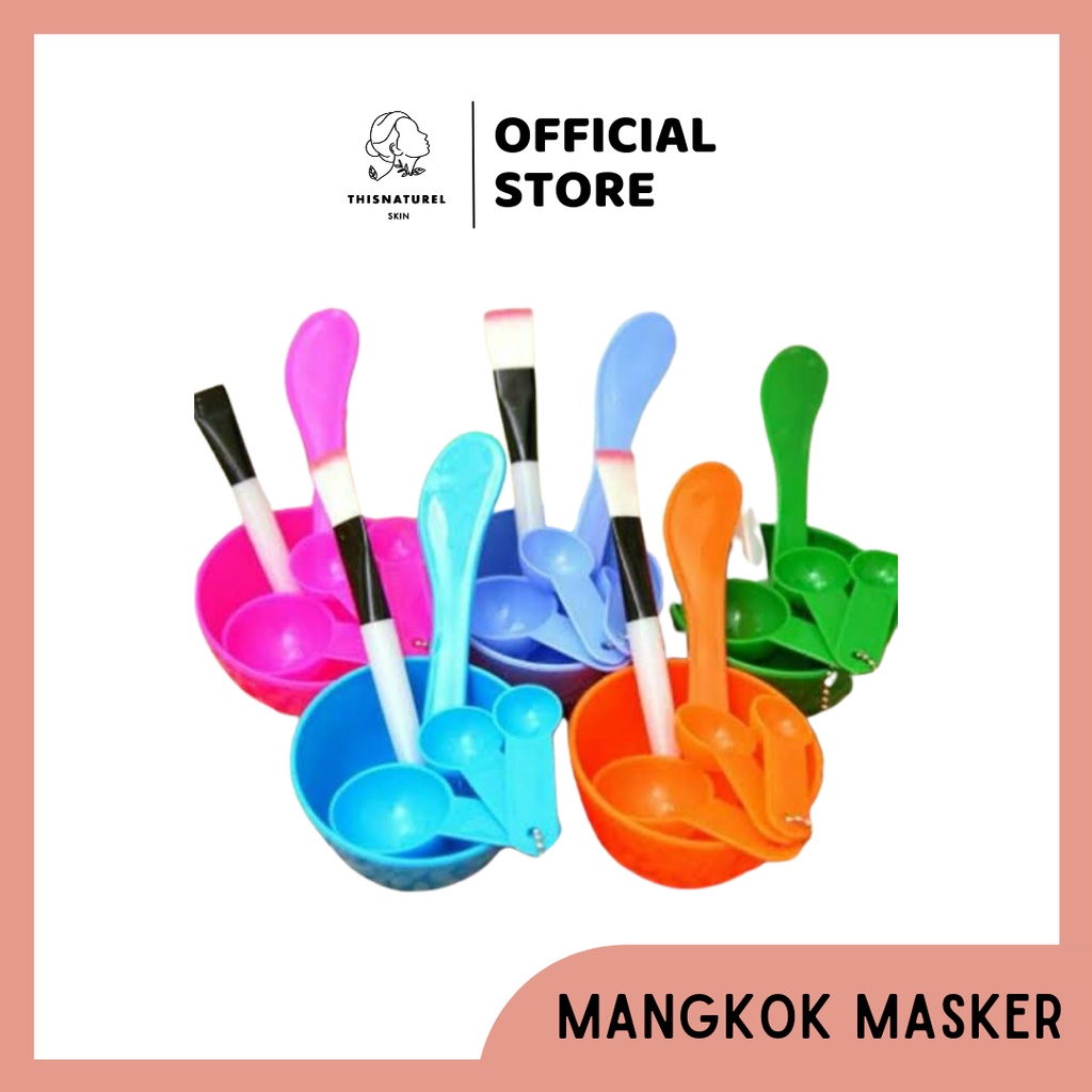 mangkok masker set