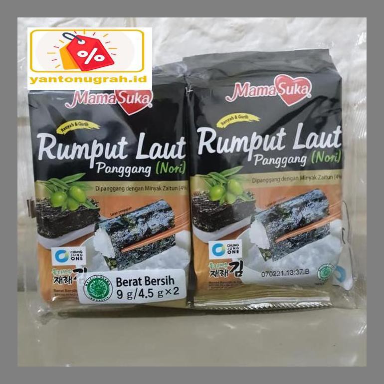 

S50Mkkar Mamasuka Rumput Laut Panggang Nori Original Isi 2 Pcs Dr05Ytd