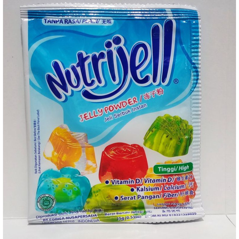 

NUTRIJELL PLAIN(TANPA RASA)