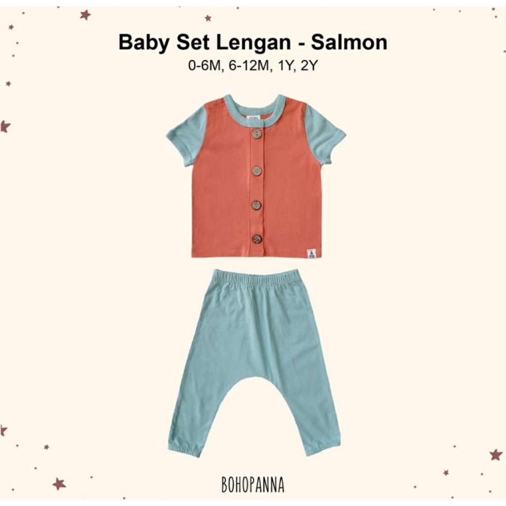 BOHOPANNA BABY SET LENGAN - SETELAN ANAK