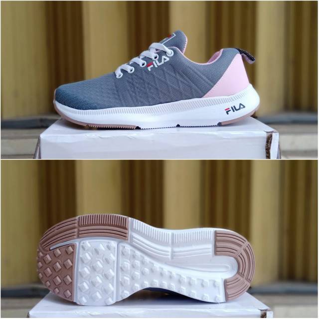 Sepatu joging FILA Sepatu Cewek Sepatu Running Sepatu Santai