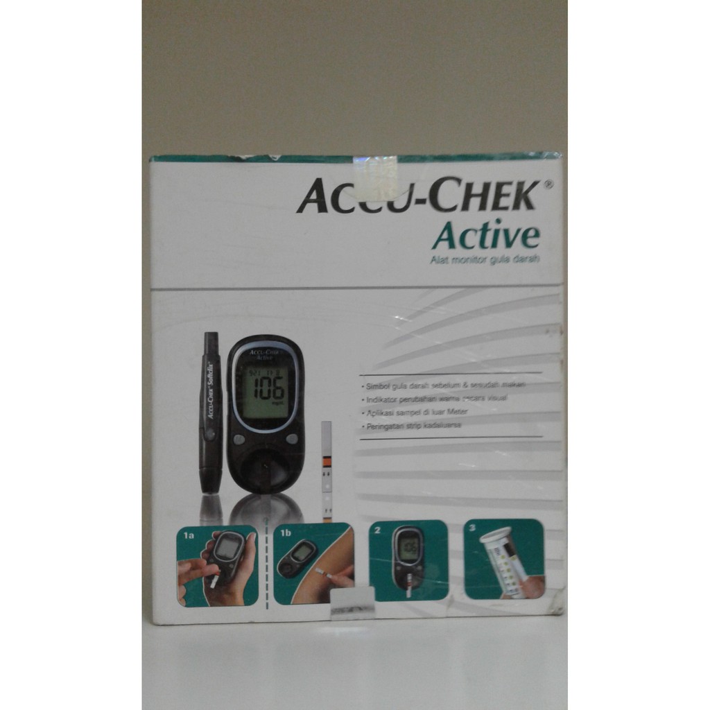 ACCU-CHECK Active Alat Cek Gula Darah l Accu Check Active