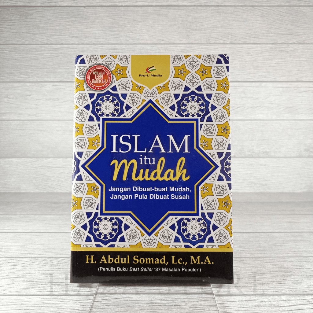 Buku Islam Itu Mudah - H. Abdul Somad, Lc., M.A. - Pro U Media 100% Original