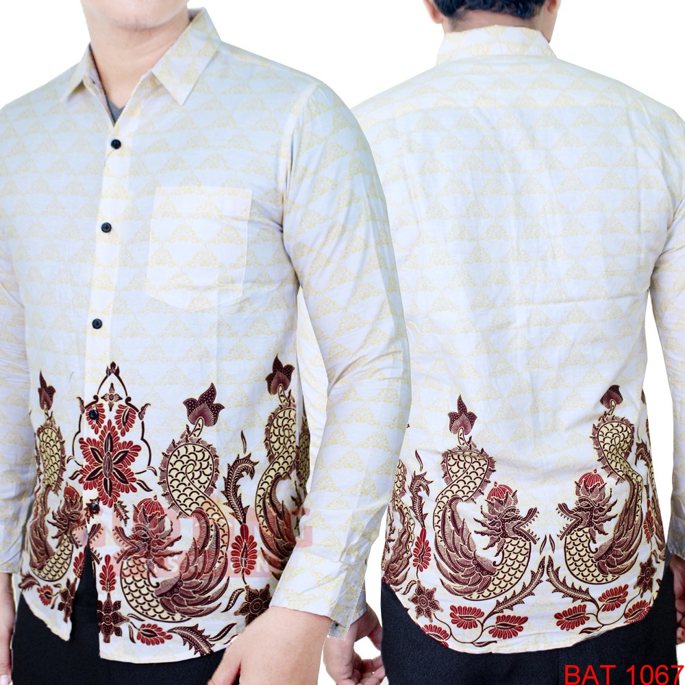 Batik Modern Panjang Modis Model Slimfit - BAT 1067