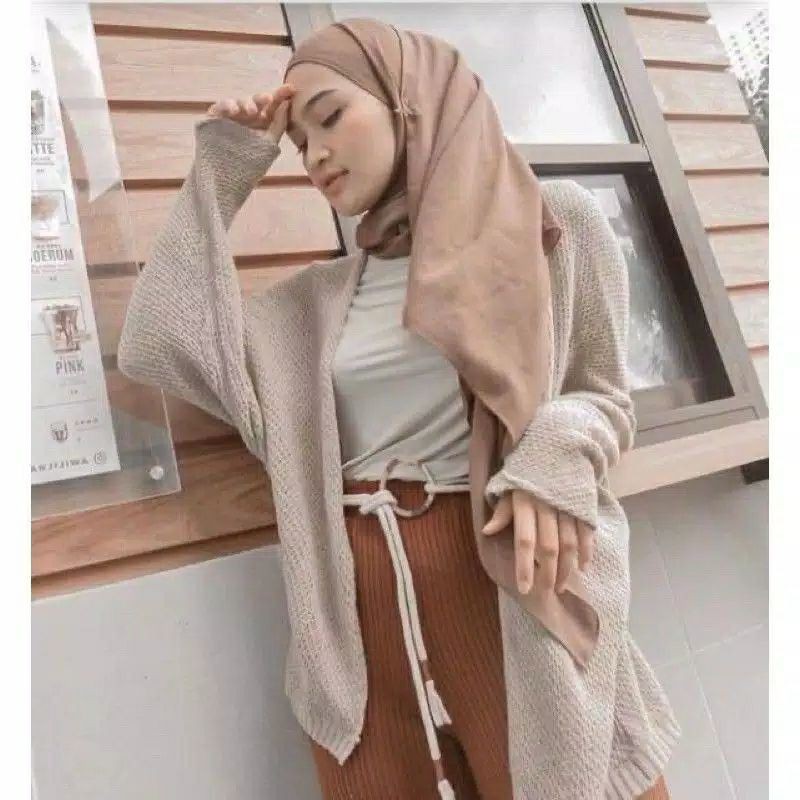 CARDIGAN BATWING | KARDIGAN KELELAWAR RAJUT KNIT