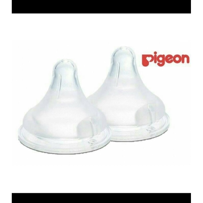pigeon softouch peristaltic plus nipple size M (ecer ORI)