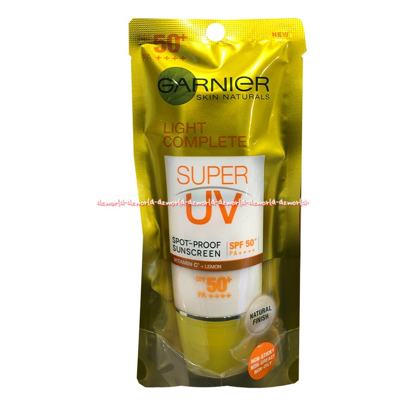 Garnier Light Complete Super UV Spot Proof Sunscreen SPF50 Sunblock Wajah