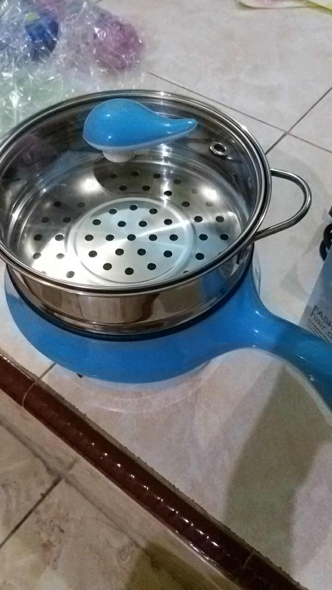 Osm - H797 Panci Elektrik Multifungsi / Panci Listrik / Panci Kukus Stainless / Electric Pan