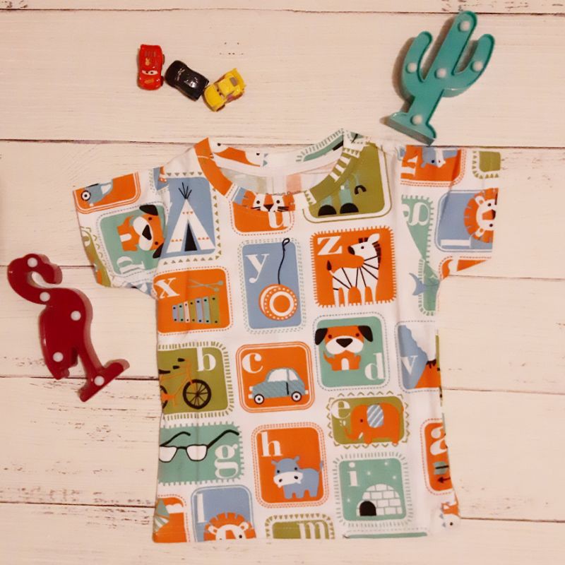 Kaos Anak Animals Cars