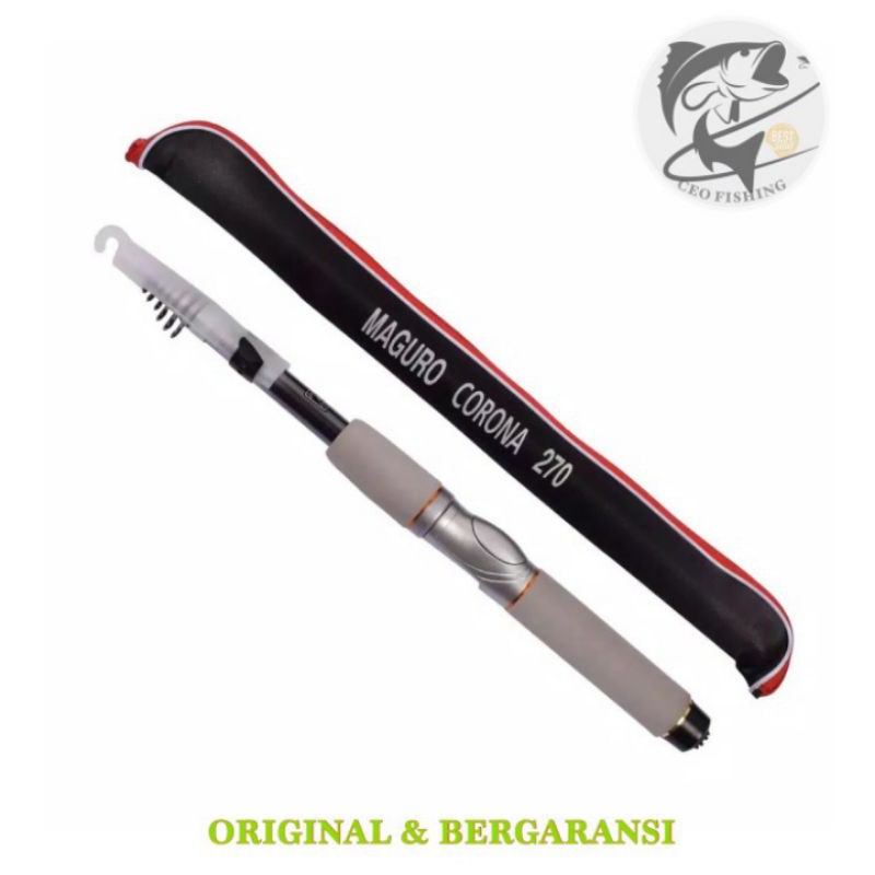 Joran MAGURO CORONA 150 s/d 300 | Carbon | Udang | Joran Antena Teleskopik