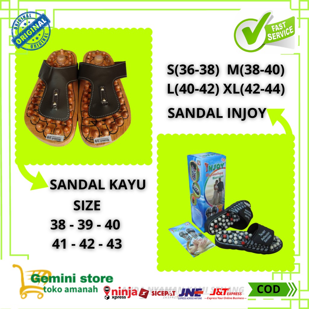  Sandal  Kesehatan injoy ORIGINAL  Sandal  Terapi Kesehatan 