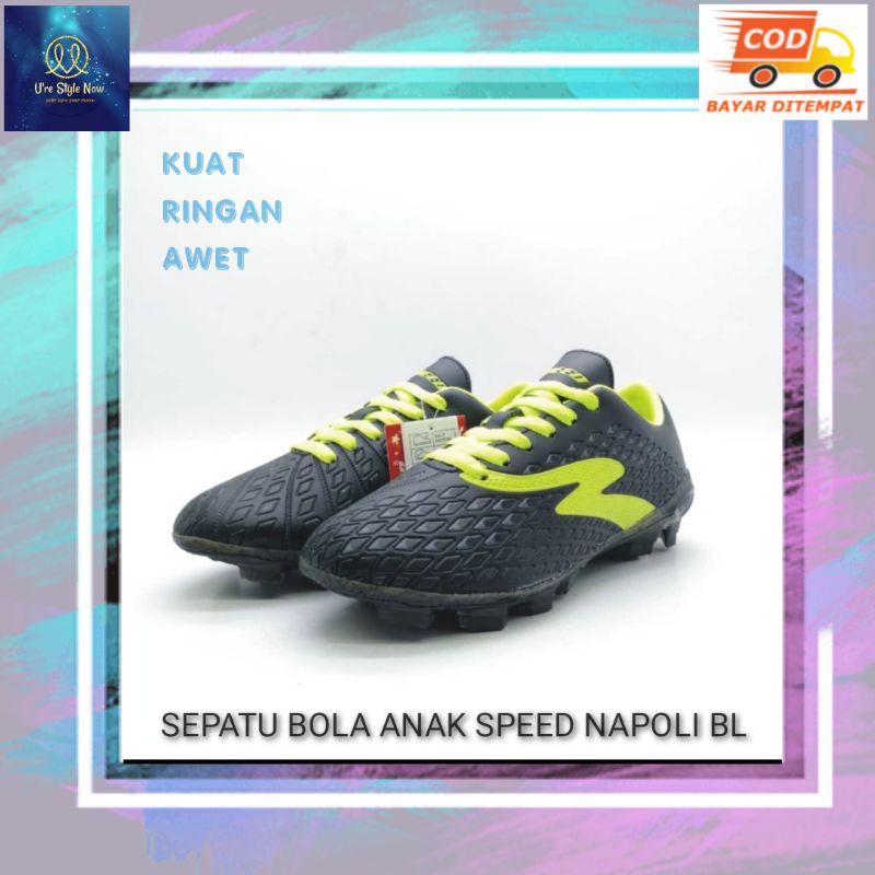 SEPATU BOLA ANAK SPEED NAPOLI BL Original