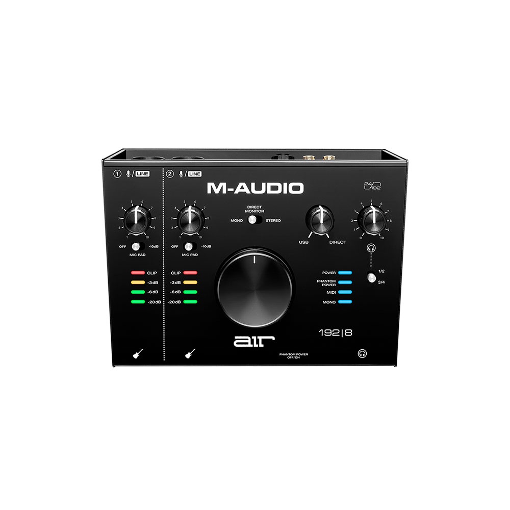 M-Audio AIR 192|8 2-In / 4-Out 24 / 192 Audio MIDI Interface