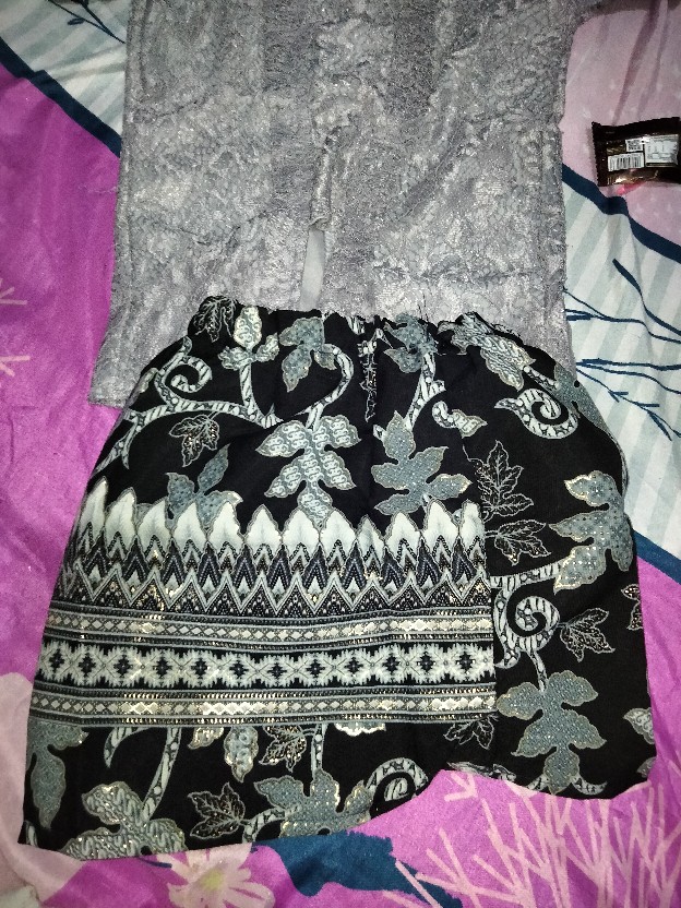 (flashsale) Kb Kids Chacha (5 Warna) Brukat Premium Mix Batik Prada Kebaya Anak Brukat Terlaris!!