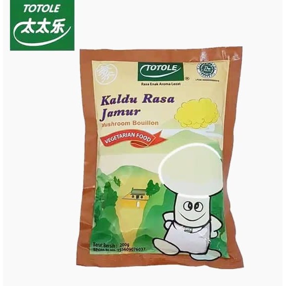 

Kaldu Jamur Totole 200 Gram ( BB-92 )