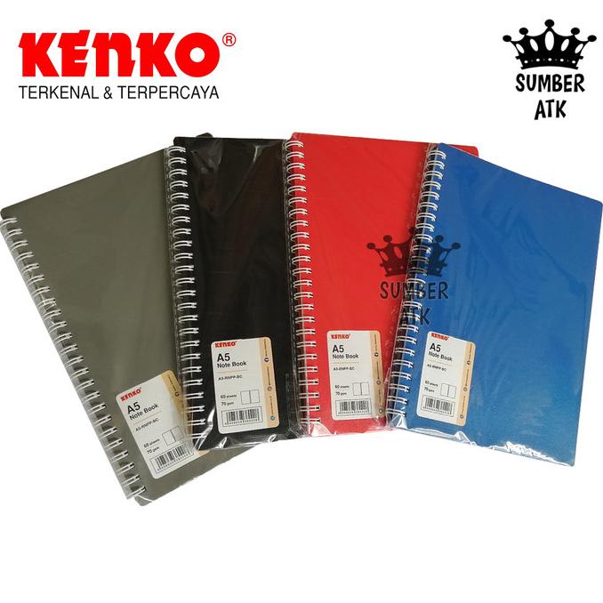 

Buku Ring Note Kenko A5 RNPP BC Buku Note / Ring Book - 1 PCS