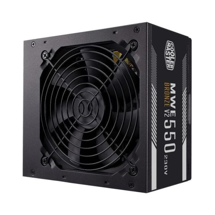 Cooler Master PSU MWE Bronze 550 V2 80 Plus - Power Supply 550W