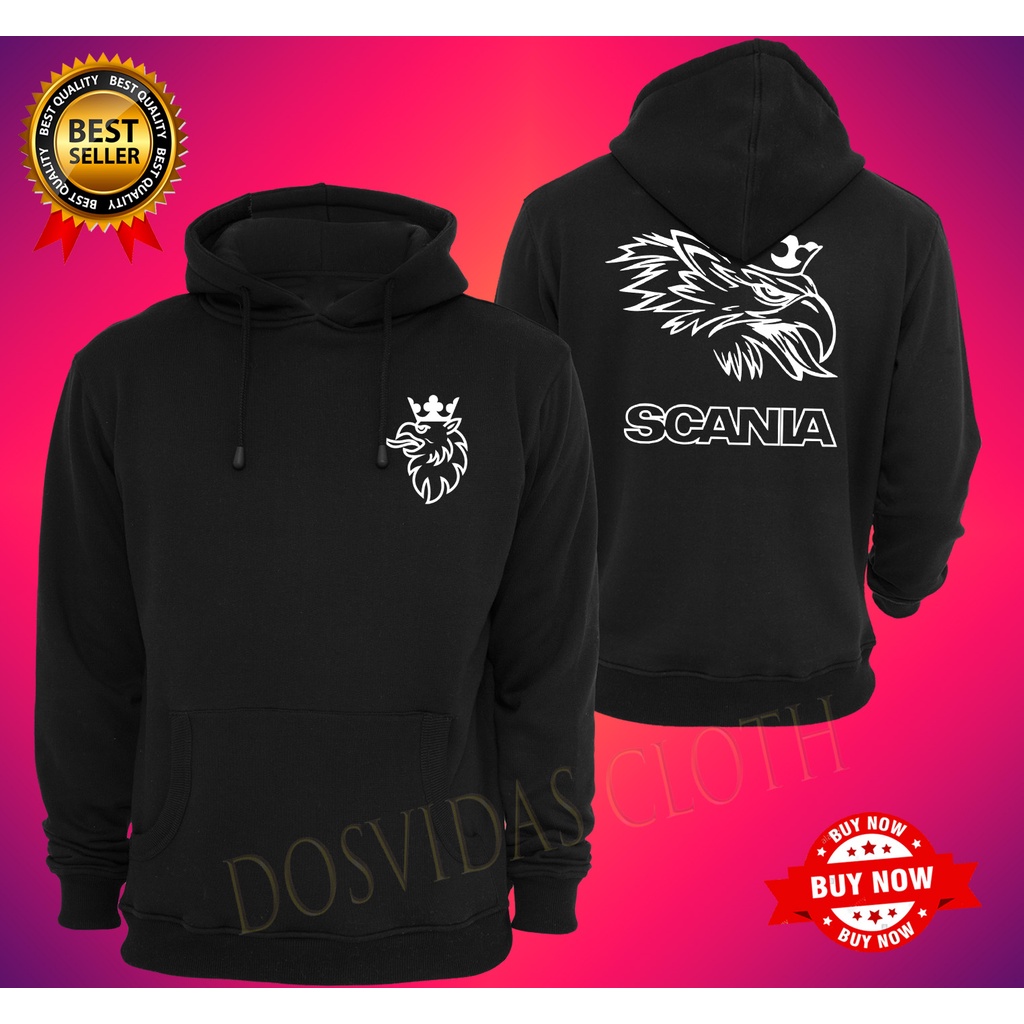 Jaket Sweater Hoodie BISMANIA BIS SCANIA Keren Pria & Wanita SCANIA BUS