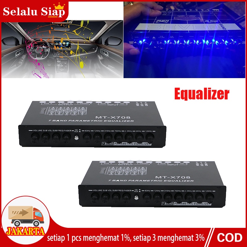 Preamp Parametric Equalizer Karaoke Mobil  Bluetooth USB Karaoke Pre Amp Equalizer