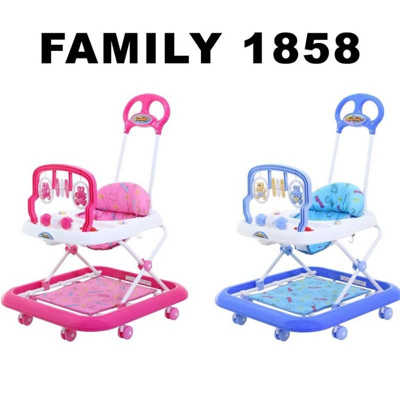 Babywalker family 1858 baby walker family
