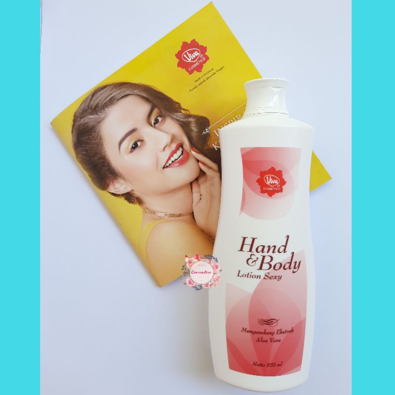 VIVA HAND &amp; BODY LOTION SEXY 550 ML