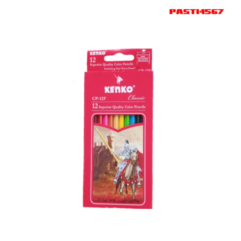 

PENSIL WARNA PANJANG KENKO CP_12F@1set