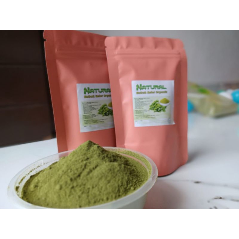 serbuk daun Kelor natural 20 gram serbuk moringa penghilang jerawat flak - masker kelor organik - maskerkelor organik masker wajah - bubuk kelor bubuk moringa