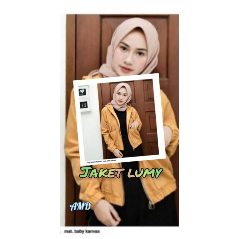 JAKET LUMI SWITER HOODIE WANITA