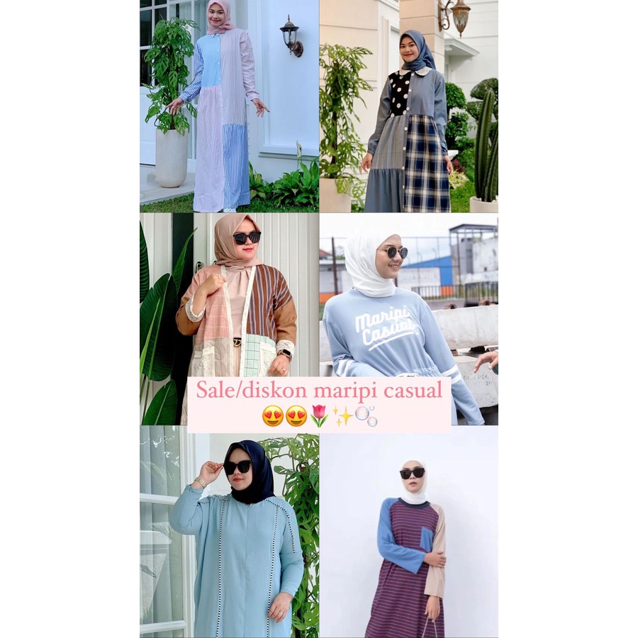 DISKON MARIPI CASUAL/ SALE DRESS MARIPI CASUAL/ DISKON MARIPI/SALE MARIPI DRESS